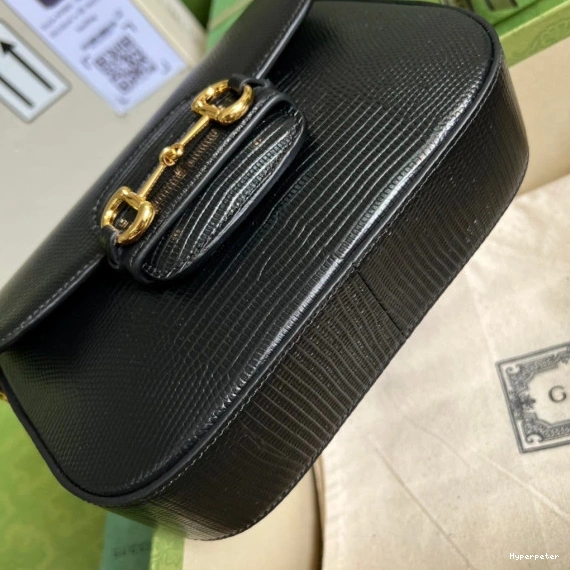 Hyperpeter Gucci Horsebit bag 1955 mini lizard 0805